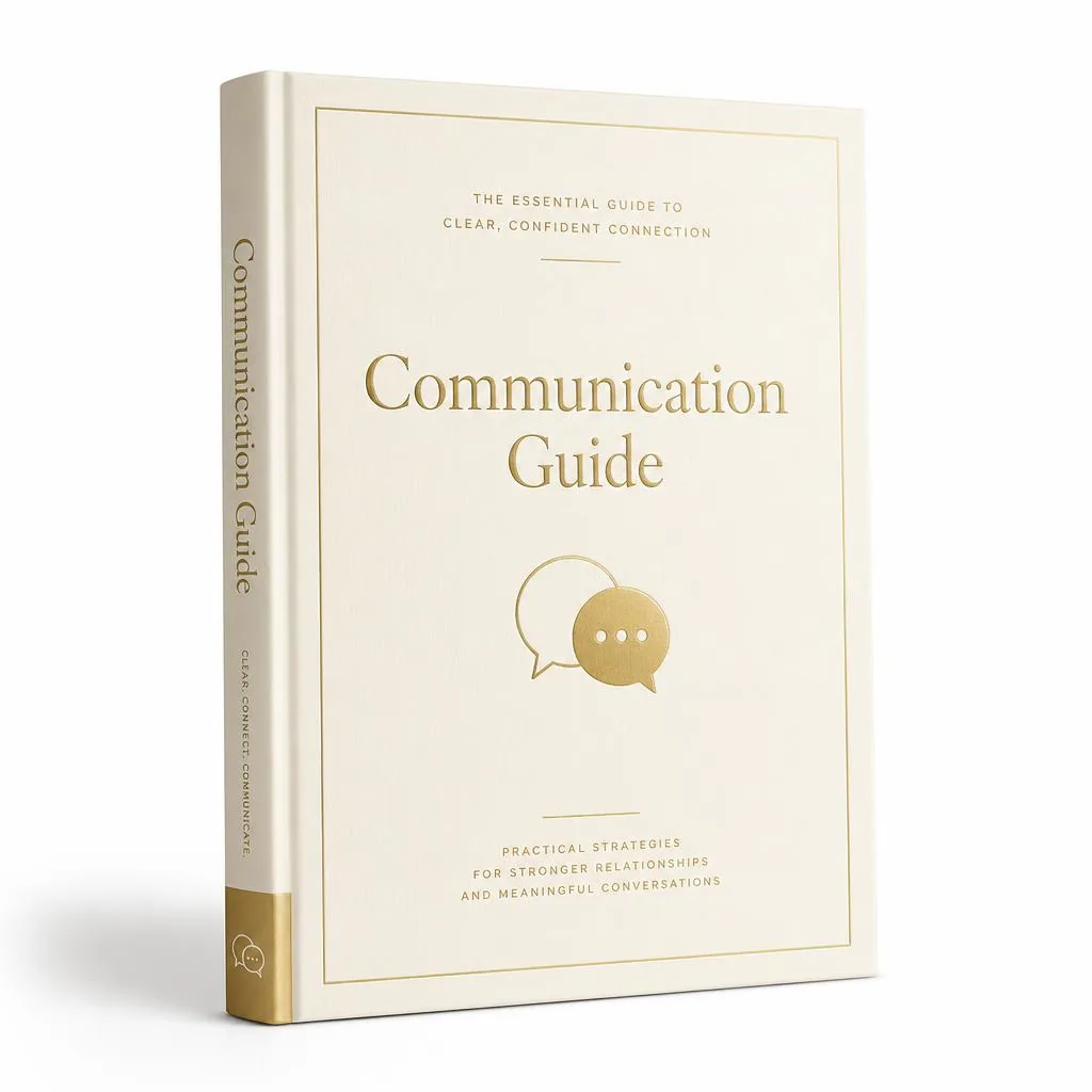 Communication Guide premium mockup