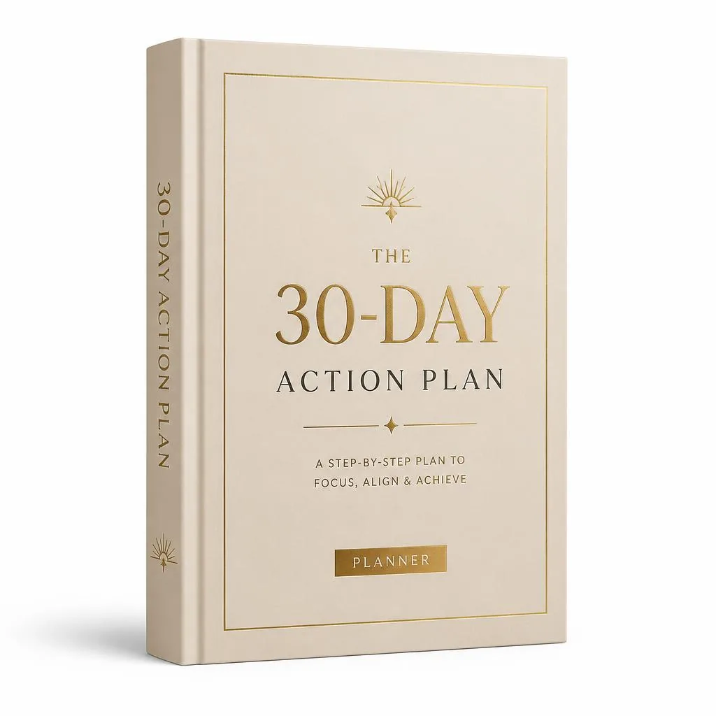 30-Day Action Plan premium mockup